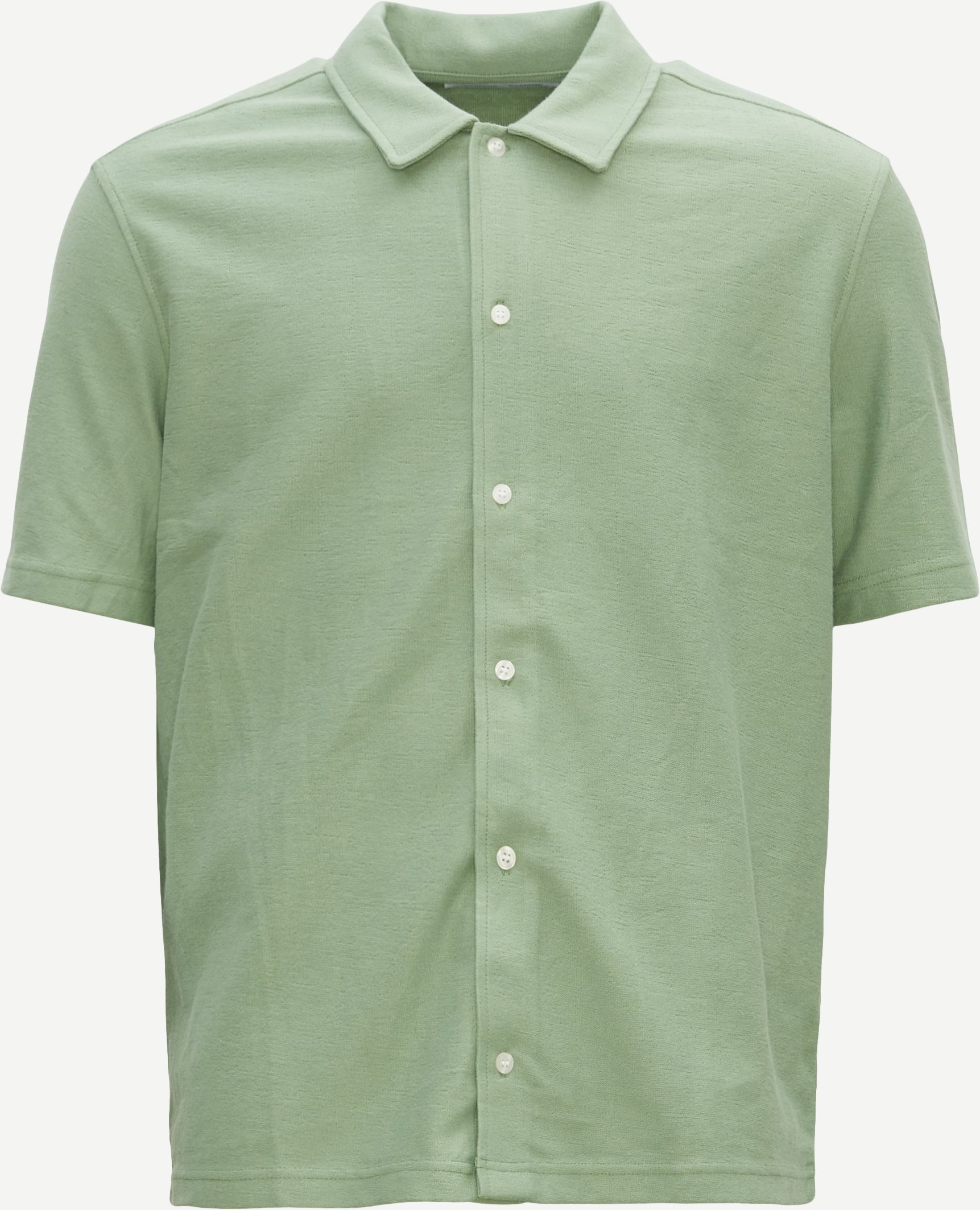 Samsøe Samsøe Short-sleeved shirts KVISTBRO SHIRT 11600 Green